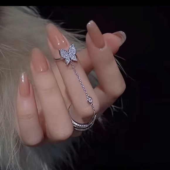 Chain Open Ring - Picture 3 of 6